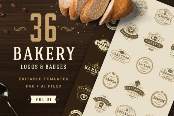 Download Bakery Logos and Badges - Logo Collection