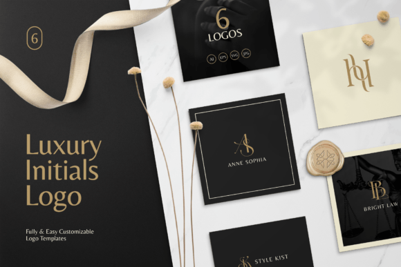 Download INITIALS LOGO - Luxury Initials Logos - Logo Collection