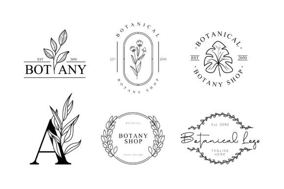 Download Botanical Logos Kit Pack - Logo Collection