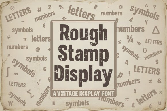 Download Rough Stamp Display - Rough Collection