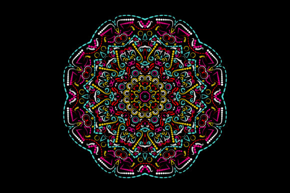 Download Mandala Pattern Pinky Flower Complicated - Complicated Collection