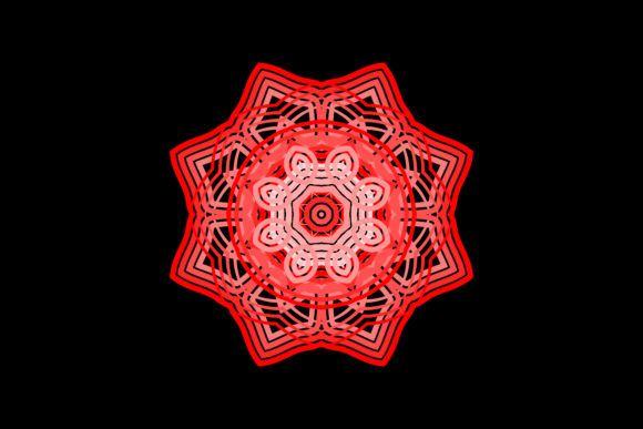 Download Mandala Pattern Complicated Red Pink - Complicated Collection