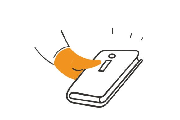 Download Doodle Person Holding Manual Book - Old Collection