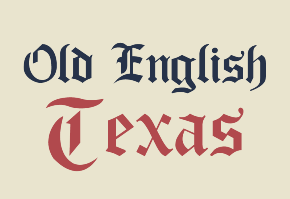 Download Old English Texas - Old Collection