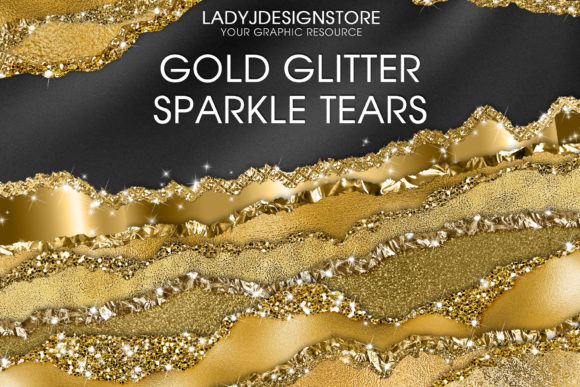 Download Gold Glitter Sparkle Torn Paper Clip Art - Old Collection
