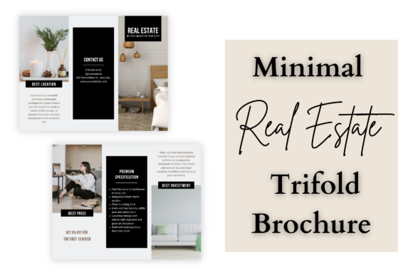 Download Minimal Real Estate Trifold Brochure - Old Collection