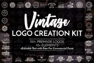 Download Vintage Logo Creation Kit - Logo Collection