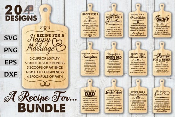 Download Family Recipe Funny Quotes Design Bundle - Fun Collection