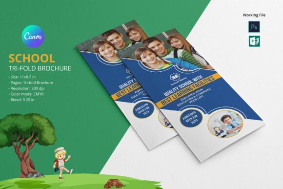Download School Admission Trifold Brochure - Old Collection