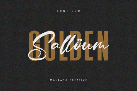 Download Salloum Golden Font Duo - Old Collection