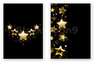 Download Brochure Design with Golden Stars - Old Collection