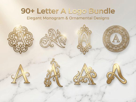 Download 90+ Letter a Logo Bundle SVG - Logo Collection