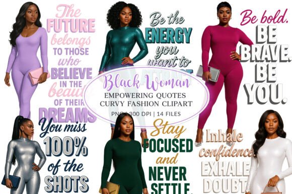 Download Black Woman Curvy Fashion Poses Quotes - Fashion Collection