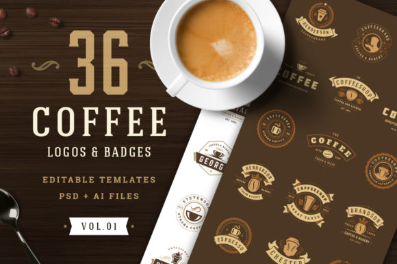 Download 36 Coffee Logos and Badges - Logo Collection