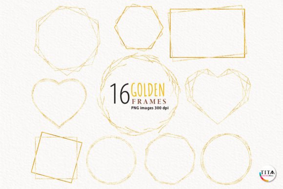 Download Gold Frame Clipart - Old Collection