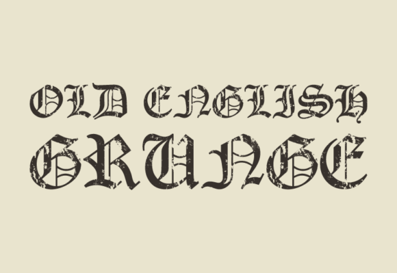 Download Old English Grunge - Old Collection